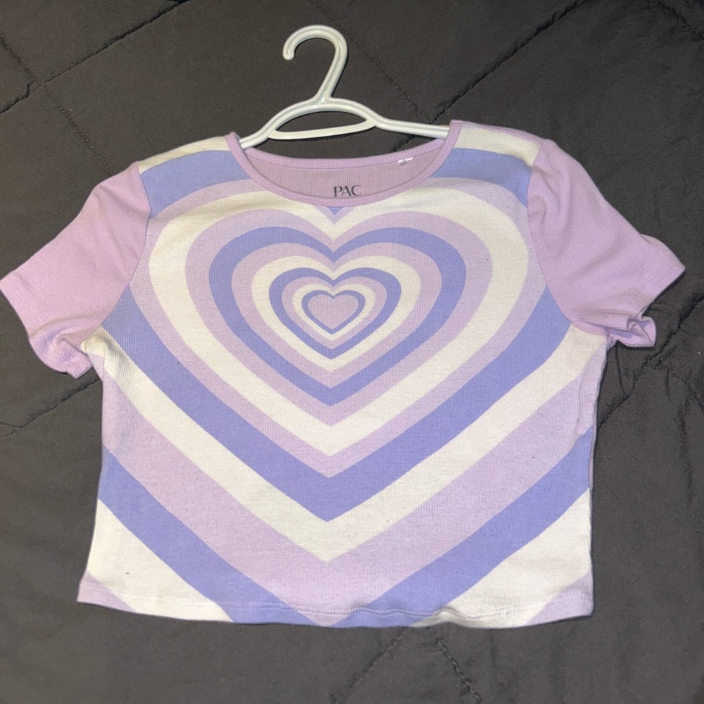 purple pacsun crop ❤️